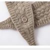 Pure Cashmere Knitted Snood Scarf - Warm, Short, Small Neck Protector, Ideal for Parent-Child Matching