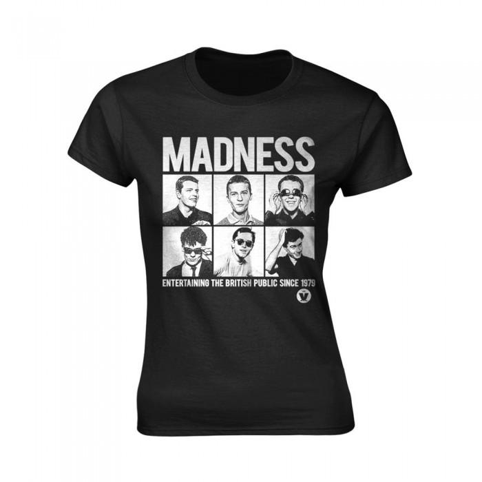 Madness Camiseta feminina/senhora desde 1979 L preto