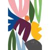 Bright Modern Plant And Flower Minimalist Poster Abstract Vase Leaves Prints Canvas Painting Wall Picture Home Living Room Decor
