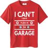 Breathable Teeshirt Summer T Shirt Black I Cant Have Plans In The Garage Hiphop For Him Top Tees Summer Tshirt Casual Tee