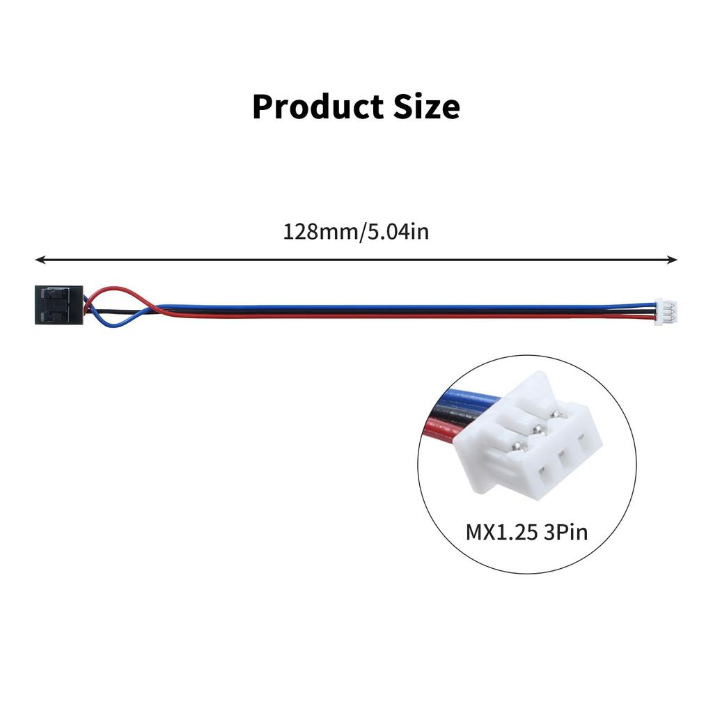 2 Stück Filamenterkennungssensor Ersatz für Anycubic Kobra S1 S1 Combo S1C Serie 3D-Drucker Filamentriss-Leerlauf-Sensor