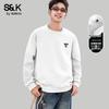 Baleno S&K Series Couple's Relaxed Fit Sweatshirt with Geometric Print