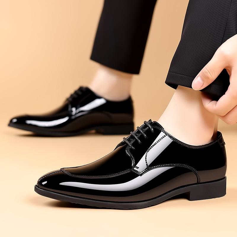 38-49 Klassische Herrenkleiderschuhe spitze Zehenpartie weiche Sohle Business formell lässig Herrenschuhe männlich Büro Hochzeitsparty Oxfords Schuhe