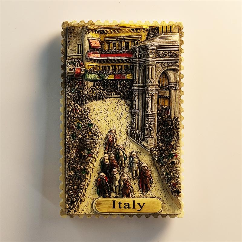 Oceania New Zealand kiwi Map 3D Stereoscopic Tourism souvenirs Resin painting Decoration home Refrigerator magnets