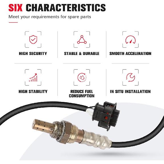234-4528 Downstream Oxygen O2 Sensor Compatible for Chevy Cruze Sonic Trax for Pontiac G8 for Buick Encore for Saab 9-3 9-4X 9-5 for Saturn Vue
