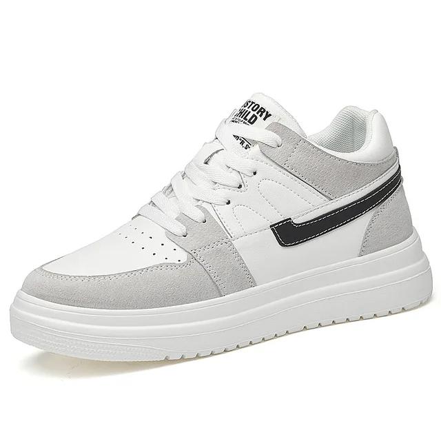 

Sneakers Men Elevator Shoes Hidden Heels Breathable Heightening Shoes For Man Increase Insole 8CM6CM Optional Height Shoes 46