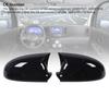 1 Paar Rückspiegelabdeckung 1K0857538 Glänzend Schwarz Sportlicher Look Türseite Rückspiegelkappe für