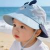 Thin Children's Fishing Cap Sun Protection Kids Beach Hat New Baby Hat  for Boys Girls
