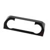 For Ford F150 2015 2016 2017 2018 2019 Car Console Air Condition Panel Cover Trim Carbon Fiber Black Auto Interior Accessories
