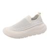 Sneakers spring soft soles are not tired, coconut shoes fly-woven mesh running fitness