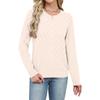 Women's Fashion Casual Loose Comfortable Fashion Pullover Round Neck Long Sleeve Slim Fit Knit Sweater Women's Sweater