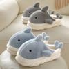 Cotton slippers soft winter thick bottom couple home plush cotton mop warm fluffy slippers