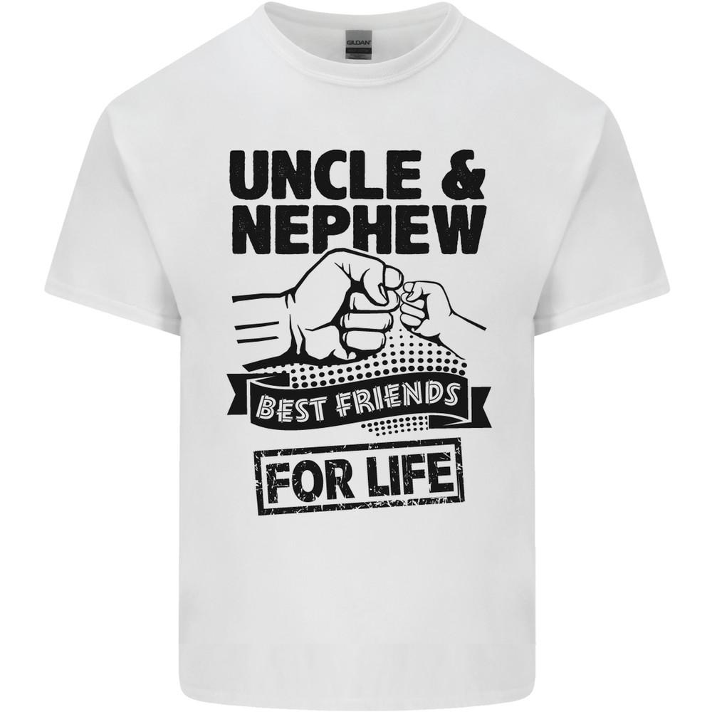 Uncle & Nephew Best Friends Uncles Day Mens Light Cotton T-Shirt Unisex T-Shirt XXL