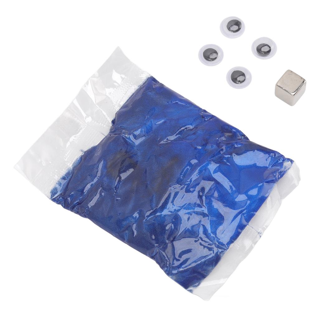 Magnetic Putty Silicone Safe Magnetic Bouncing Mud Educational Stress Relief Toys with Magnet Blue