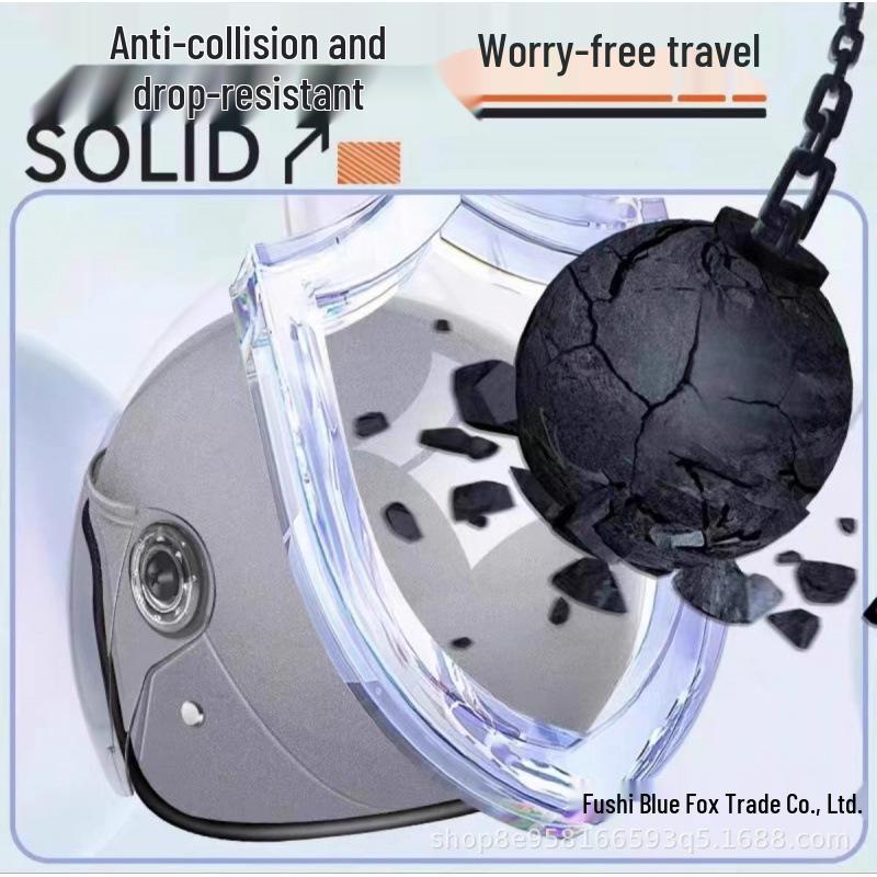 GB Certified All-Season Electric Bicycle Helmet for Men & Women, Winter Warmth, Half Helmet, Motorcycle Safety.