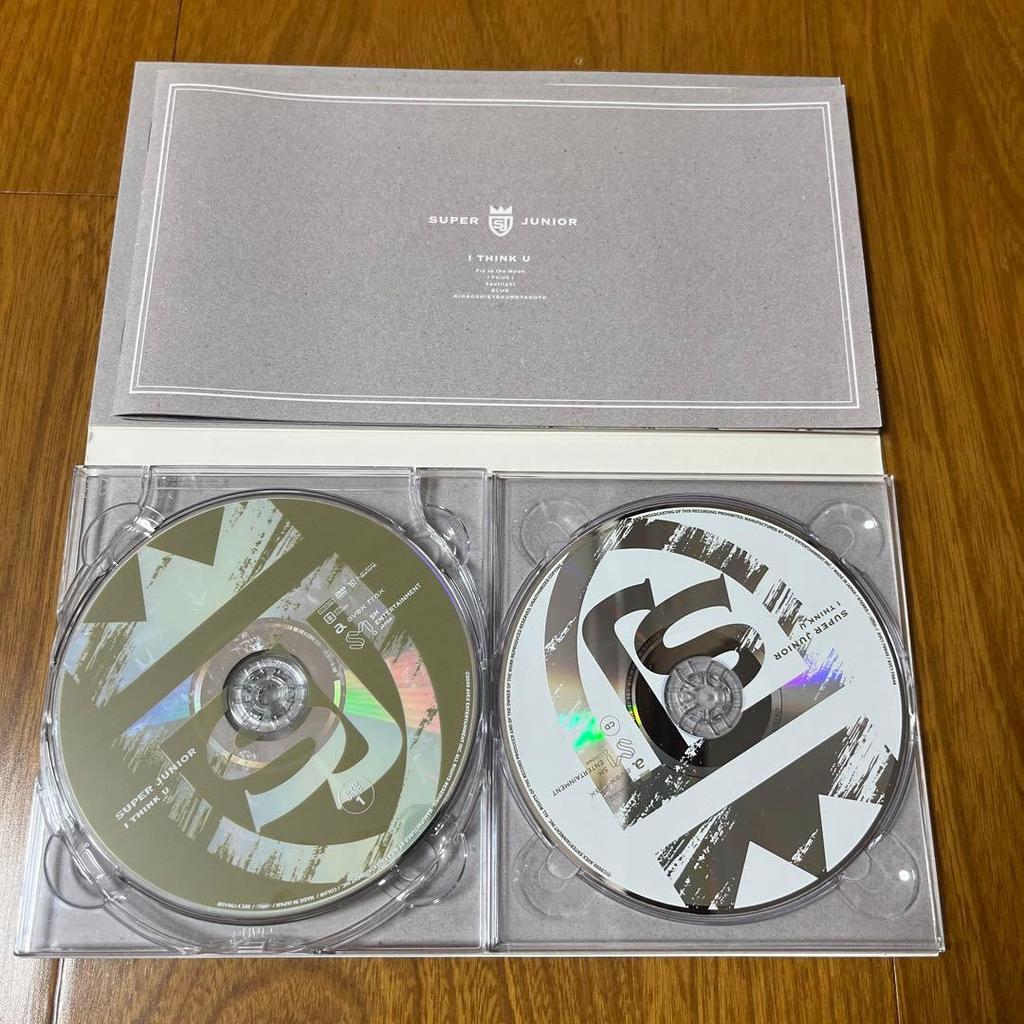 [USED] SUPER JUNIOR I THINK U CD&DVD
