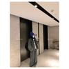 Women's Hooded Sweatshirt Wide Leg Pants Sports Suit Loose Fit