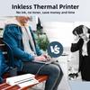 Thermal A4 Mobile Printer Inkless Bluetooth-Compatible Wireless Portable Printer with Printing Paper Min Portable A4 Label Maker