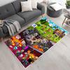 Minecraft Floor Rug Office Rug Suitable for Bedrooms Foyer Game Room Dormitory Anti-slip Rug Decorate Offices Perfect Gift for Women/Men