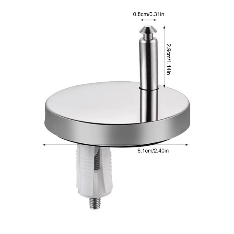 Toilet Seat Hinge Fixings Replacement Top Fix Nuts Screws Toilet Cover Seat Hinge Connector Fixing Bolts Enduring