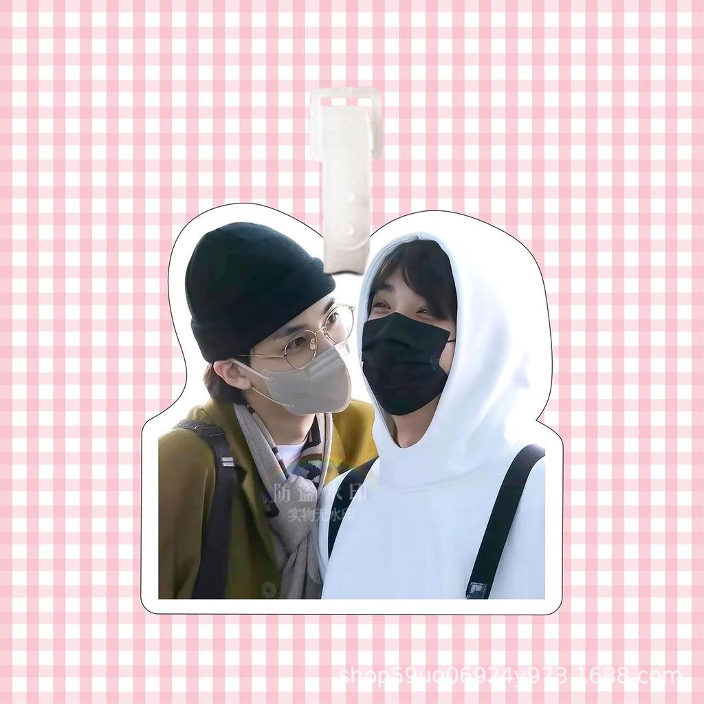 Yoon Jeonghan Seventeen Luggage Tag Keychain Ornament