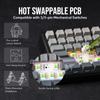 EPOMAKER X AULA F75 MAX Wireless Gaming Keyboard with TFT Creamy for and Technical Standards Approved Tri-Mode Screen, Hot-Swappable Knobs,