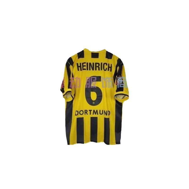 Retro Fußballtrikot Herren Damen Erwachsene Fußballhemd Vintage Dortmund BVB Klassische Trikots Riedle Muller Sammer Haaland