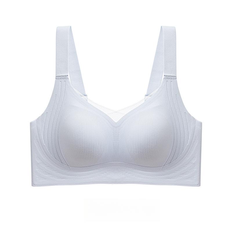 

Женское тонкое бюстье с фиксированными чашками в виде кроличьих ушек, не просвечивающее, с мягкой поддержкой, бесшовный бюстгальтер, бюстгальтер пуш-ап 2XL синий