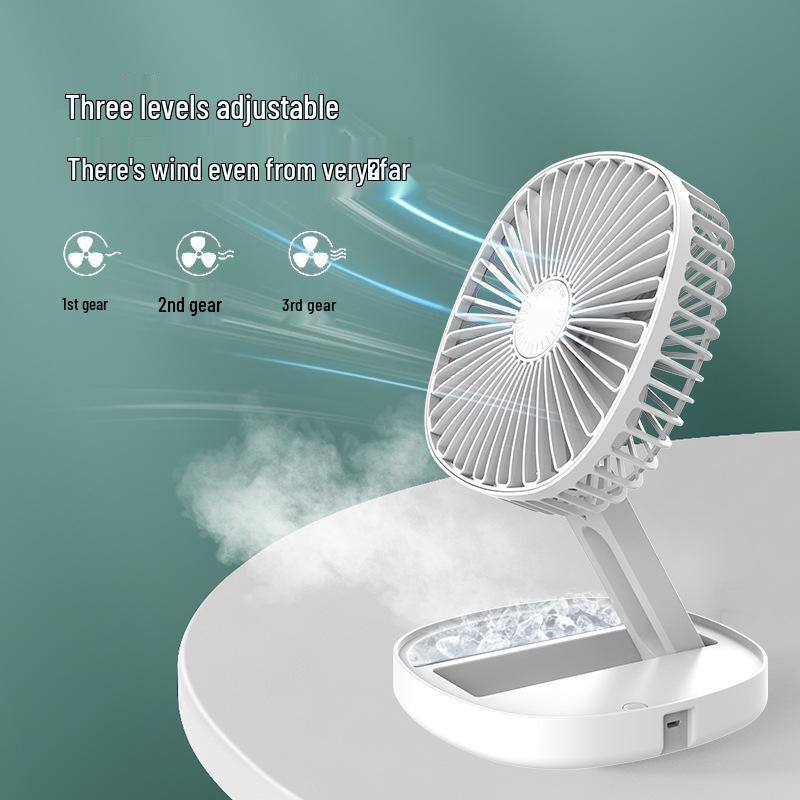 Portable USB Folding Fan for Travel, Outdoor, and Home Use
