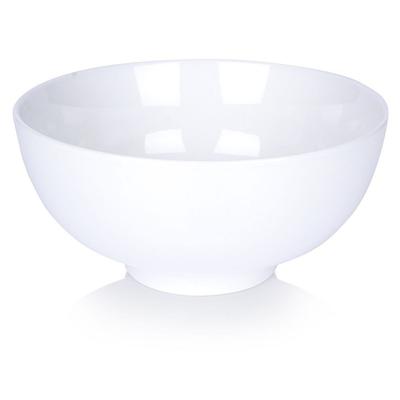 Large White Porcelain Bowl for Ramen Soup, Salads, Snacks 20 Cm 1.6 L