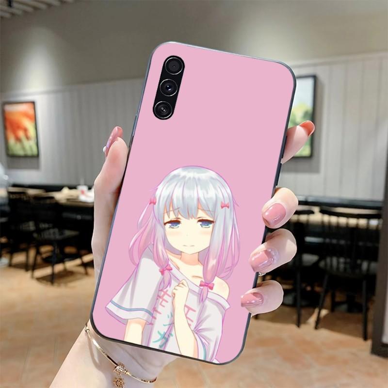 Eromanga Sensei Manga Anime-Telefonhülle für Realme GT 2 9i 8i 7i Pro X50 X2 C35 C21 C20 C11 C3, weiche schwarze Telefonabdeckung