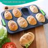 Food-Grade High-Temp Rectangular Silicone Cake & Baguette Mold