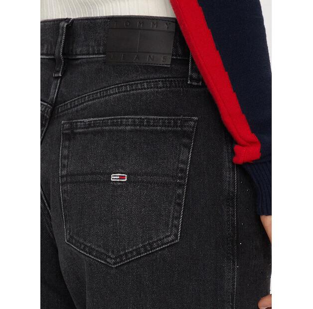 Tommy Jeans Betsy DW0DW19739 Black Wide Leg Jeans