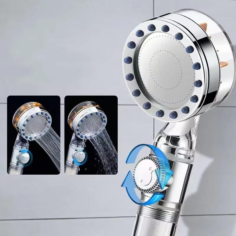 Shower Head Pressurized Handheld Water-saving Filter High Pressure Rain Accessories CE SASO UPC Certified