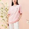 Li Ning Sports Fashion Collection T Shirts Men's Pink Crew Neck Moderate Straight Fit AHSR628-2