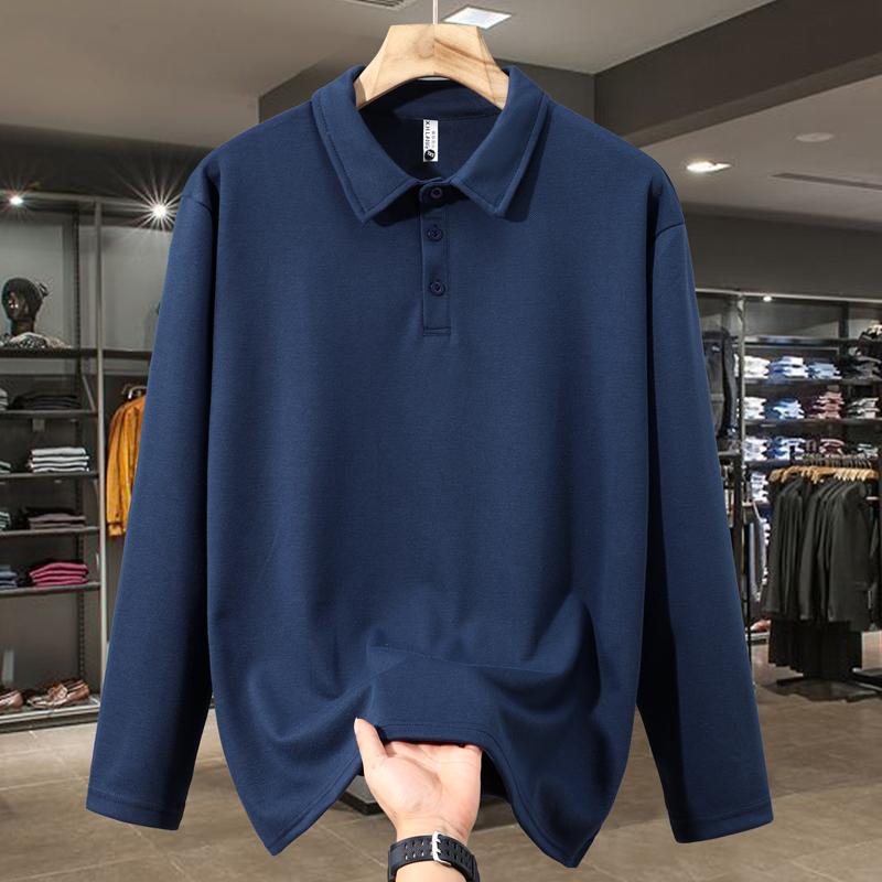 

Батал 5XL-13XL Осінні Оверсайз Топи з Довгим Рукавом для Чоловіків Пуловери ПОЛО Повсякденні Чоловічі Світшоти 12XL