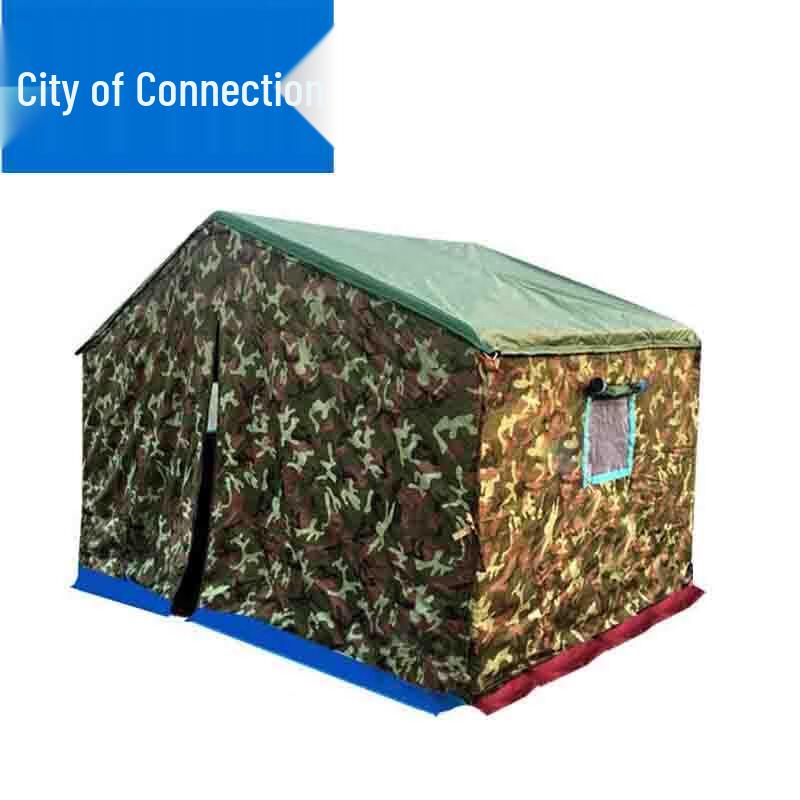 Heavy-Duty 3-Layer Cold-Proof Construction Tent