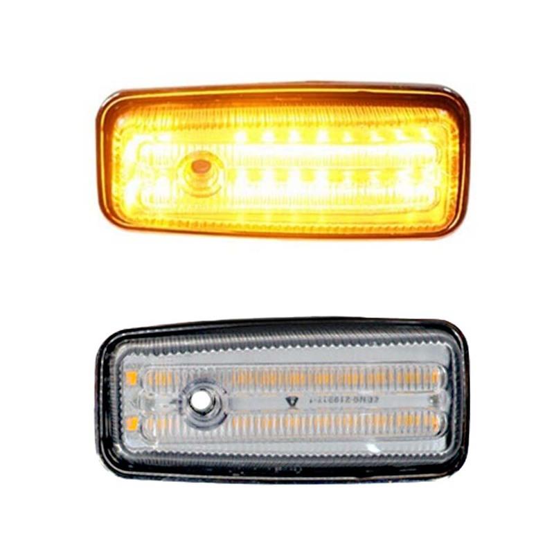 1 Pair 12V 5000K LED Side Marker Light 46301510, RB-176CA For Mercedes-Benz W461 W463 G-Class G500 G550 G55 G63 G65 1986-2002