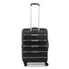 DELSEY PARIS SECURITECH Suitcase, 67L, 66cm, 3.7kg, 2-Year Warranty, TSA Lock, Expandable Function, Carry-on, Official Import, d00400581000, Black