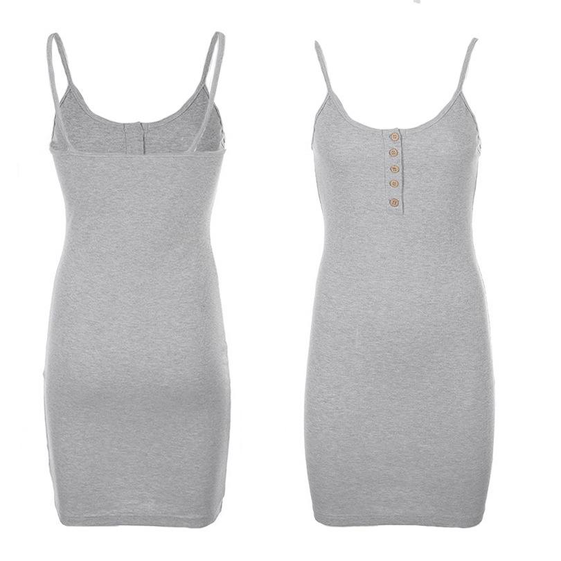 Elegant Off-Shoulder Bodycon Camisole Dress - Summer 2025 Trendsetter