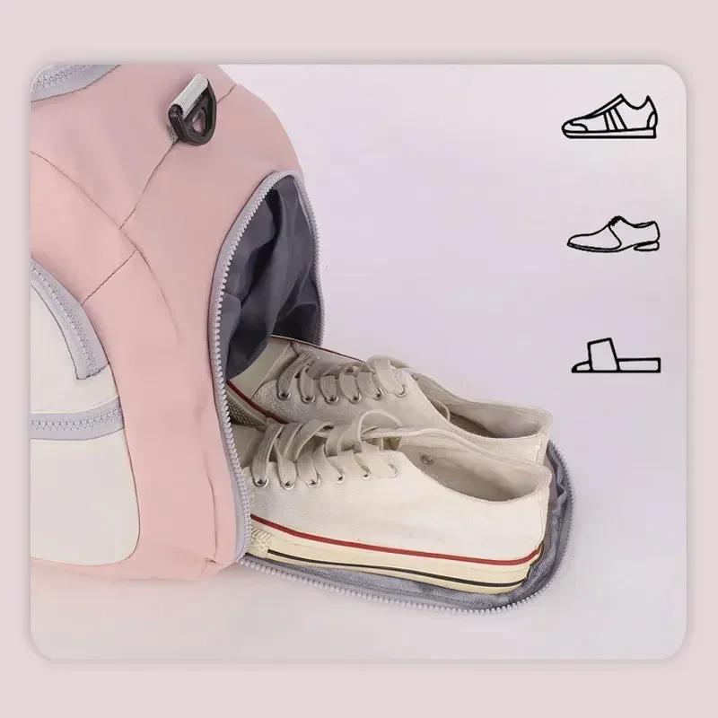 Gym Sport Taschen Männer Frauen Wasserdichte Fitness Training Rucksäcke Große Kapazität Outdoor Reise Gepäck Tasche Schulter Handtasche