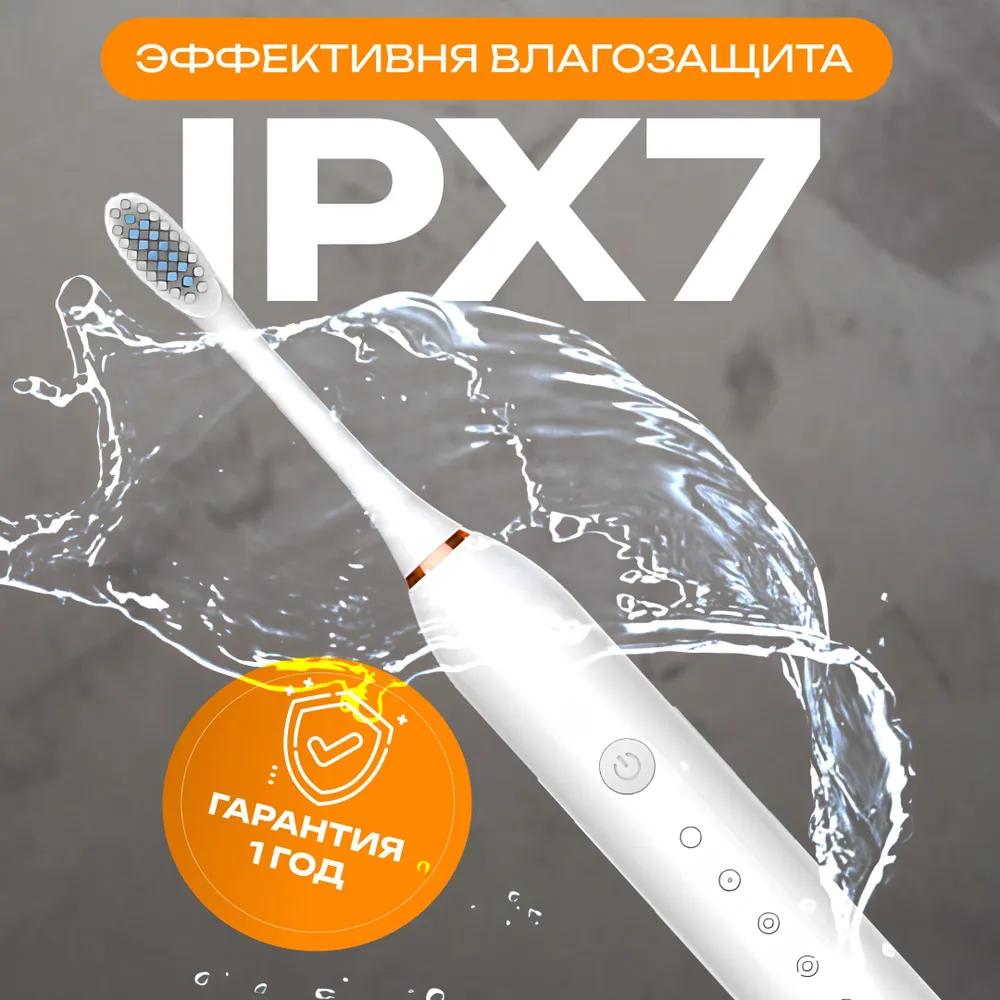 Electric toothbrush metallic gray, blue