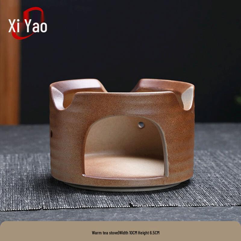 Handcrafted Ceramic Open Flame Tea Kettle & Warmer