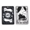 5PCs Black White Acrylic Tarot Pendants Rectangle Cat Double-sided Charms For DIY Earrings Necklace Jewelry Making 3.8cm X 2.3cm