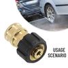 Quick Connector To M22 14/15 3/8 5000psi Connector