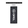 For Opel Car Door Inner Handle Non-slip Leather Protector Sleeve Case Vectra Zafira Meriva Mokka Grandland Vivaro Antara Ms3