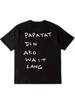 Men's Filipino Text T-Shirt - Filipino Phrase Design with White Lettering, Breat