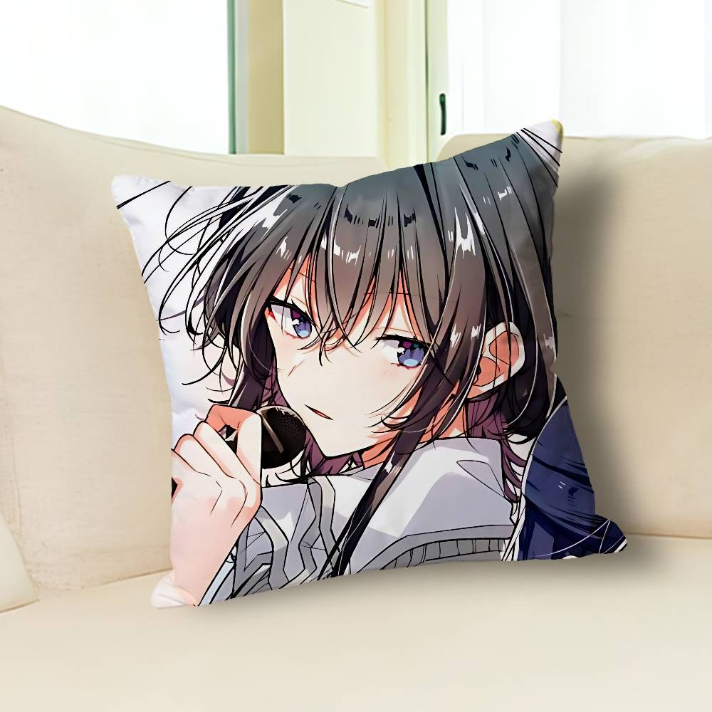 W-Whisper Me a Love Song Manga Celebrity Merchandise All-Match Printed Pillow Case Sofa Car Office Room Decoration Protector