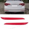 For Hyundai Sonata 9th 2015 2016 2017 Rear Bumper Brake Light Shell Tail Turn Signal Reflector Lamp Cover