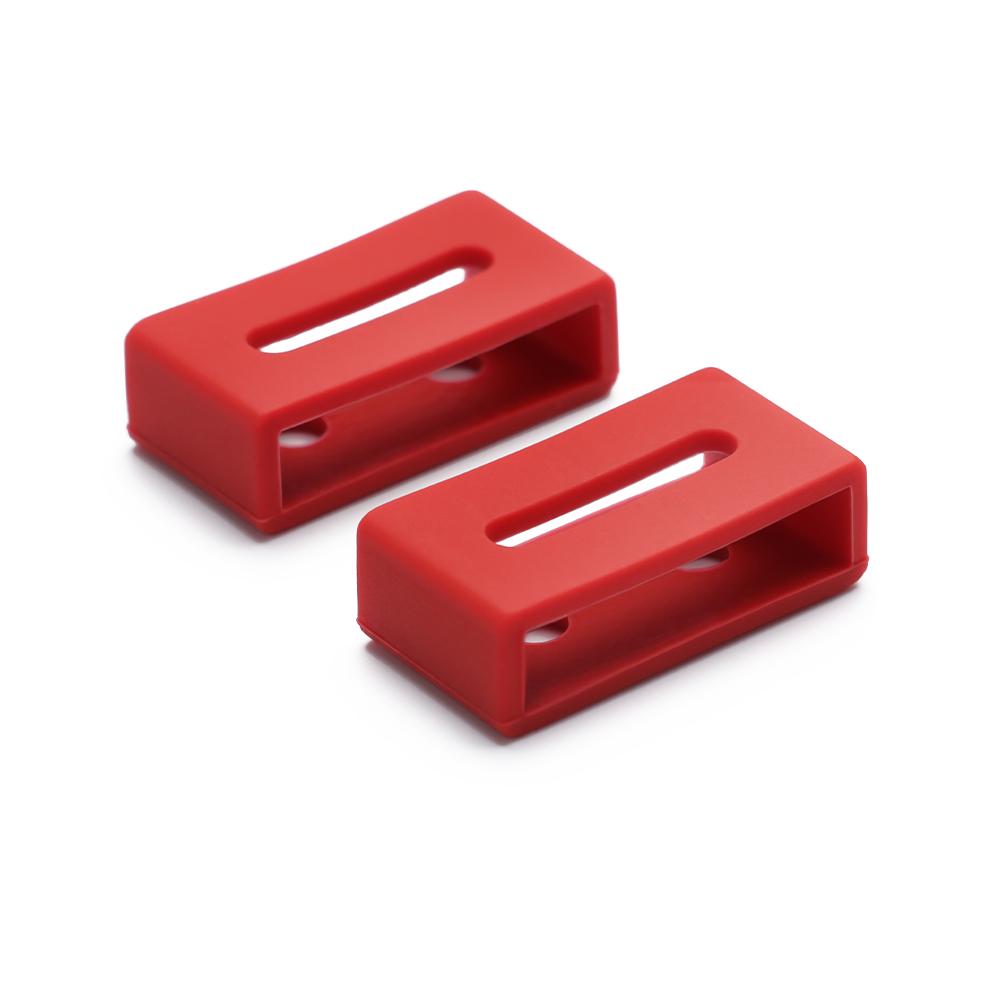 Gummi-Ring Uhrenarmband-Schlaufen Silikon für Casio Uhrenarmband Halter Halterung Beweglicher Uhrenring Kreis Uhrenzubehör